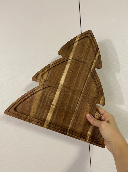 Vassoio in legno di acacia ALBERELLO - difettino colore