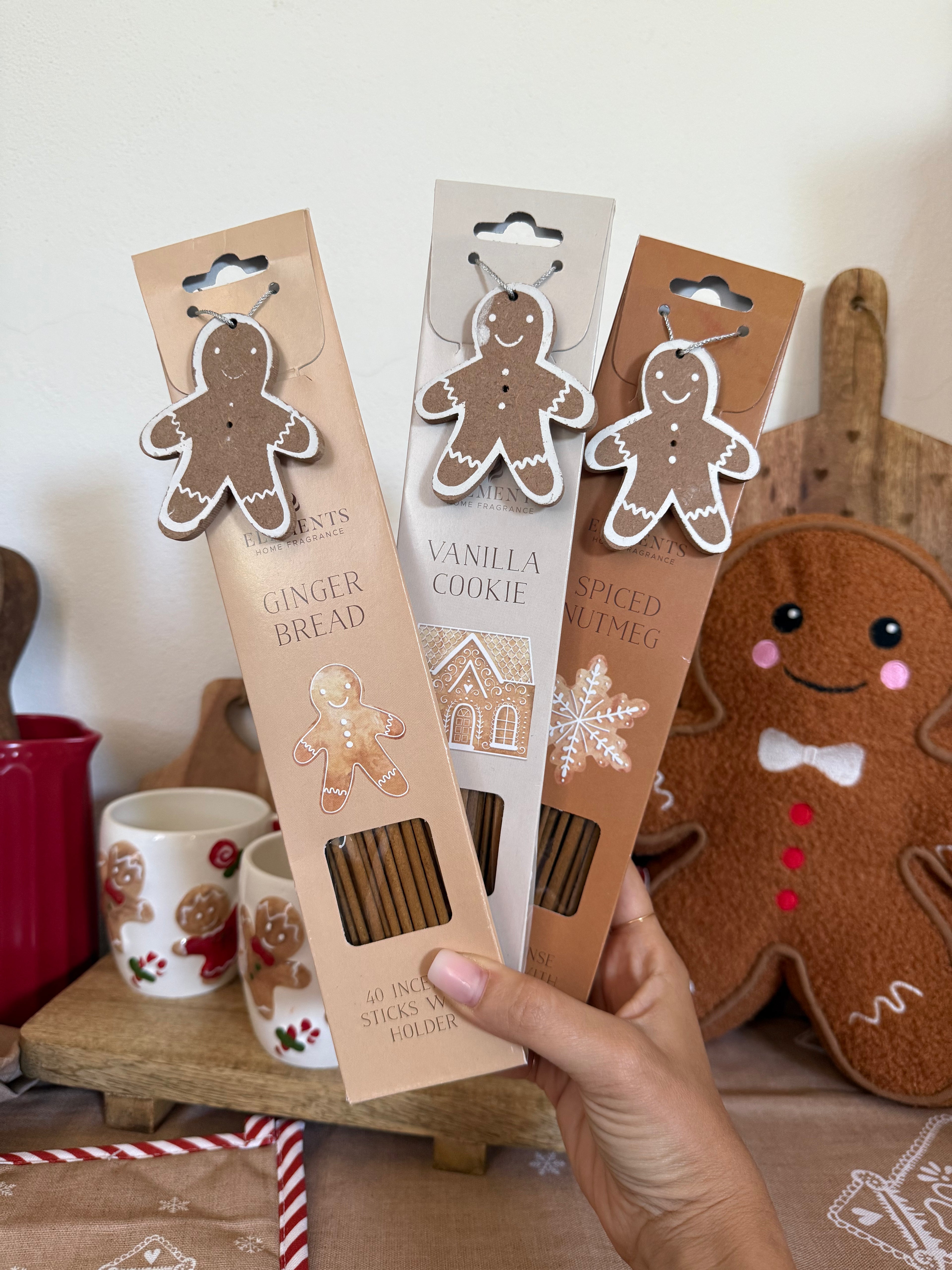Bastoncini d'incenso GINGERBREAD 3 varianti