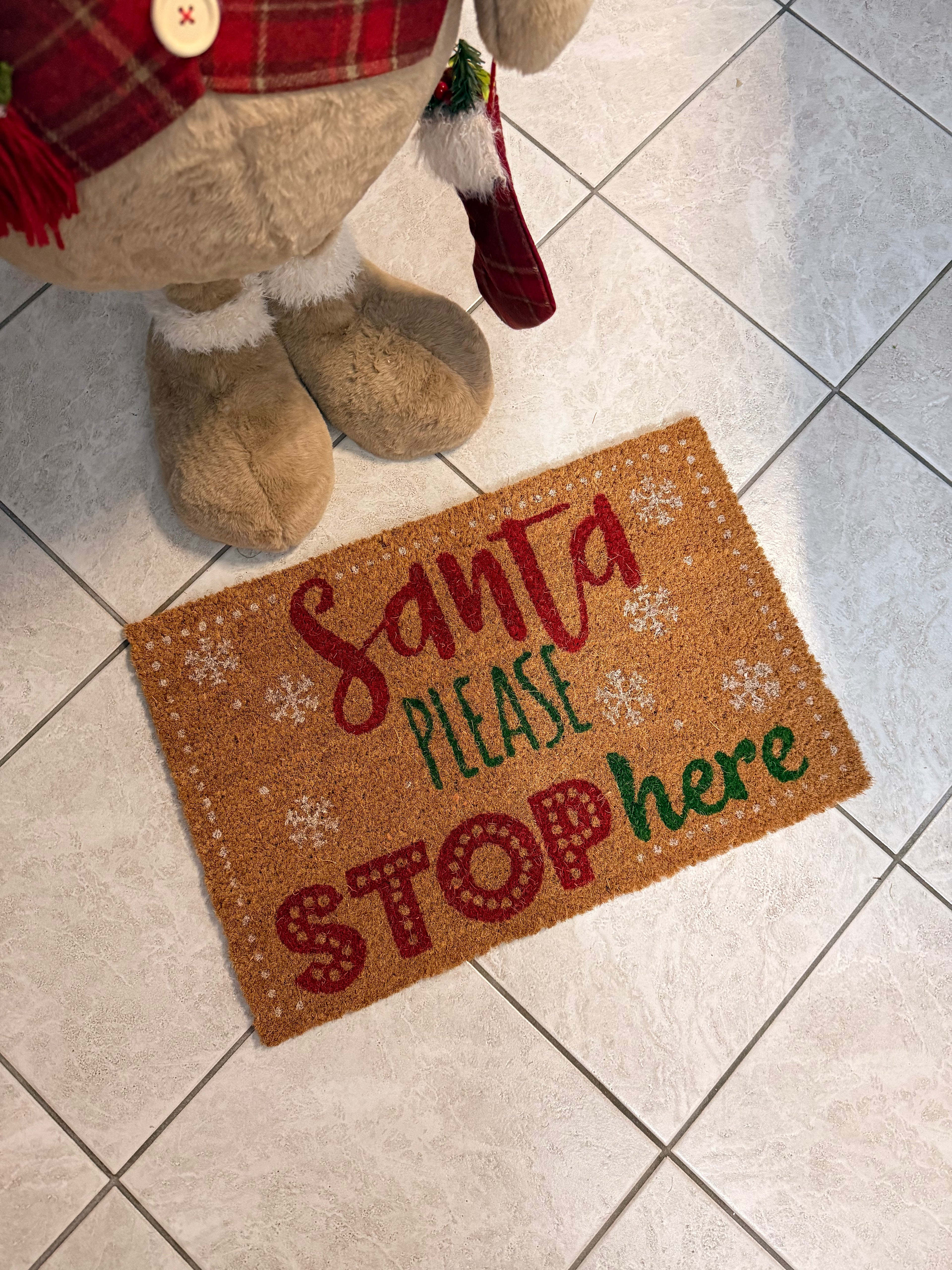 Zerbino SANTA STOP HERE