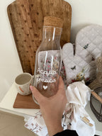 Bottiglia caraffa ACQUA FRESCA con tappo in sughero