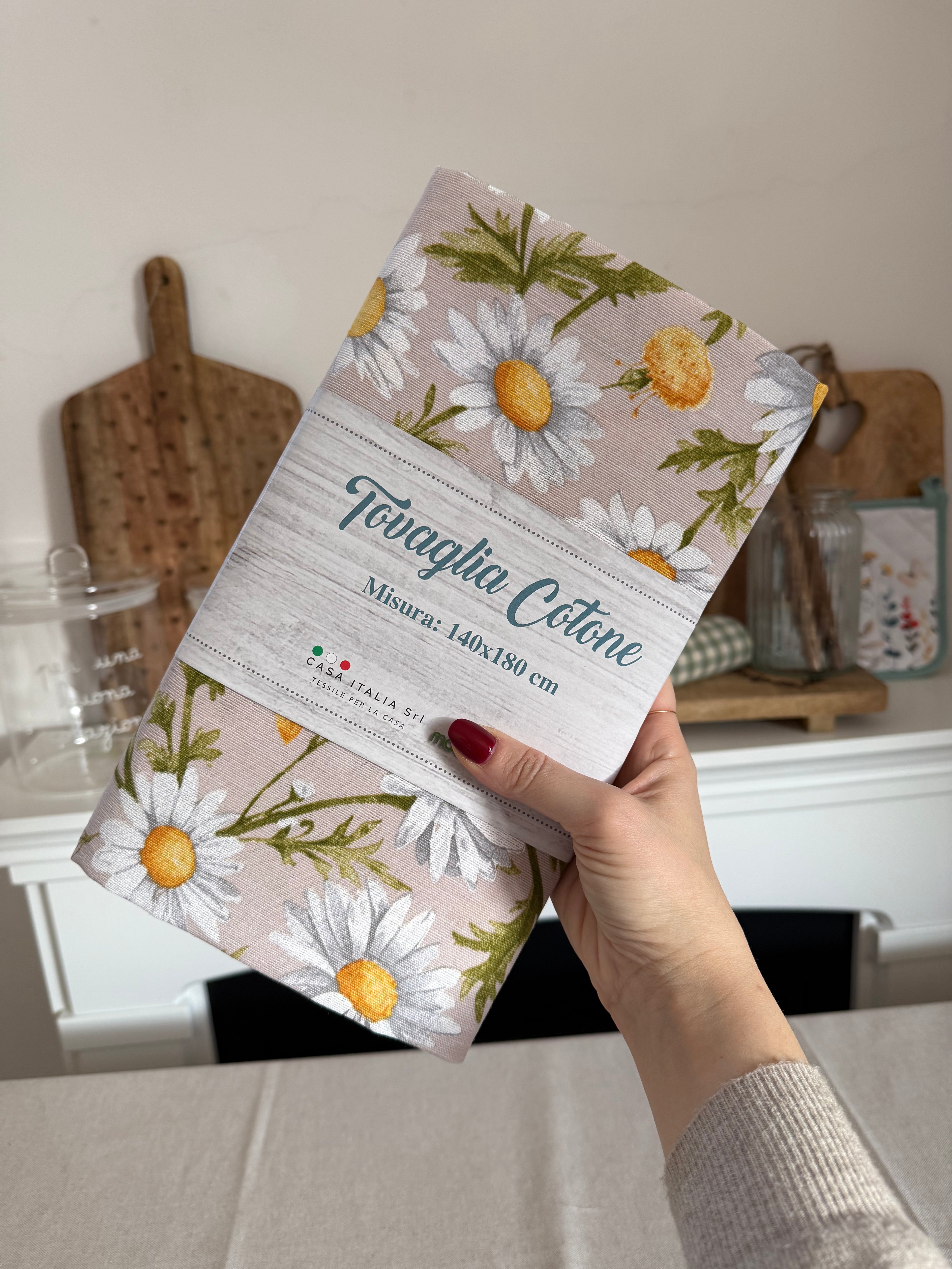 Tovaglia MARGHERITE - tavolo 6 persone