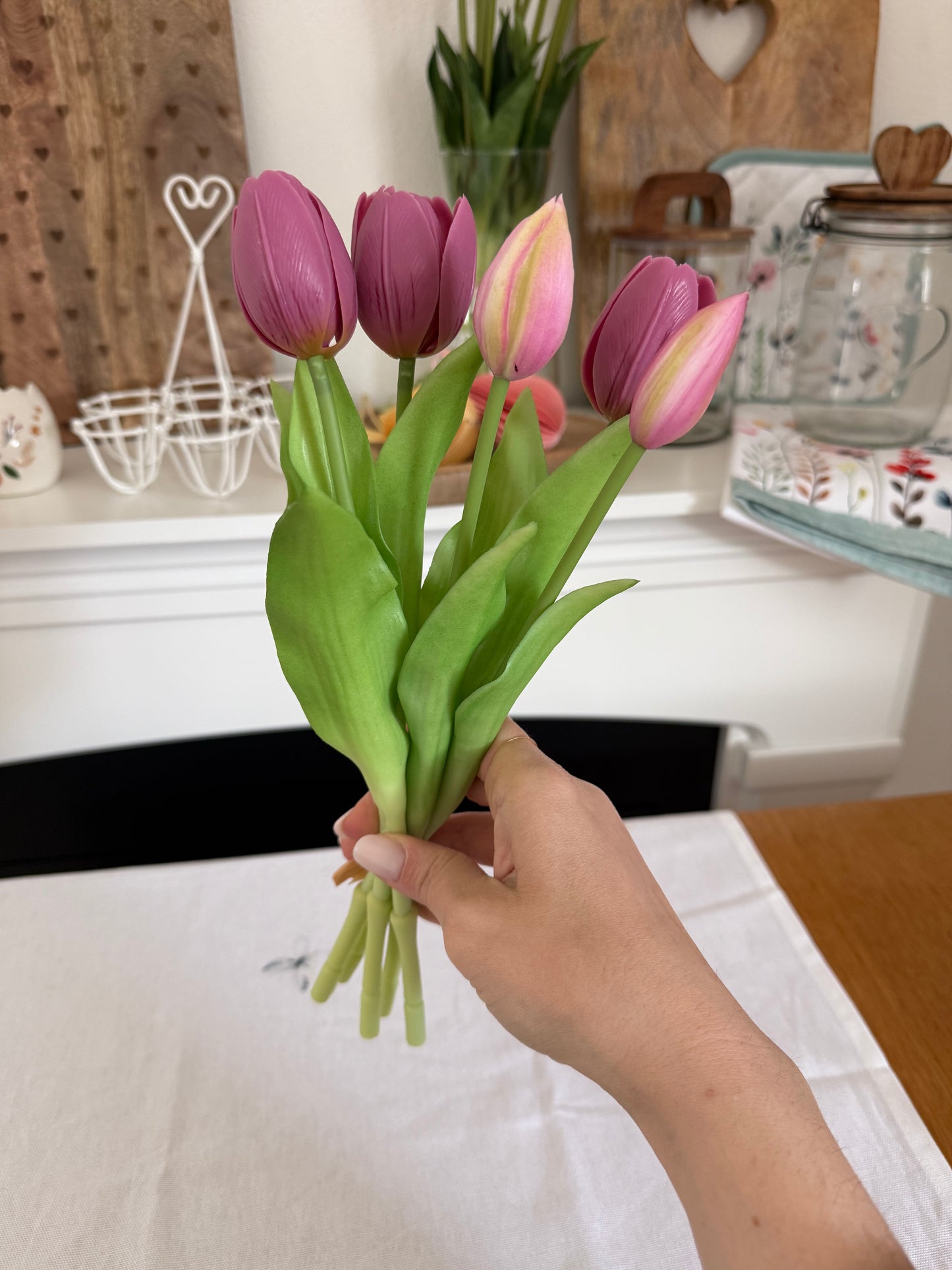 Mazzo di TULIPANI PURPLE 🌷 Baby 25cm