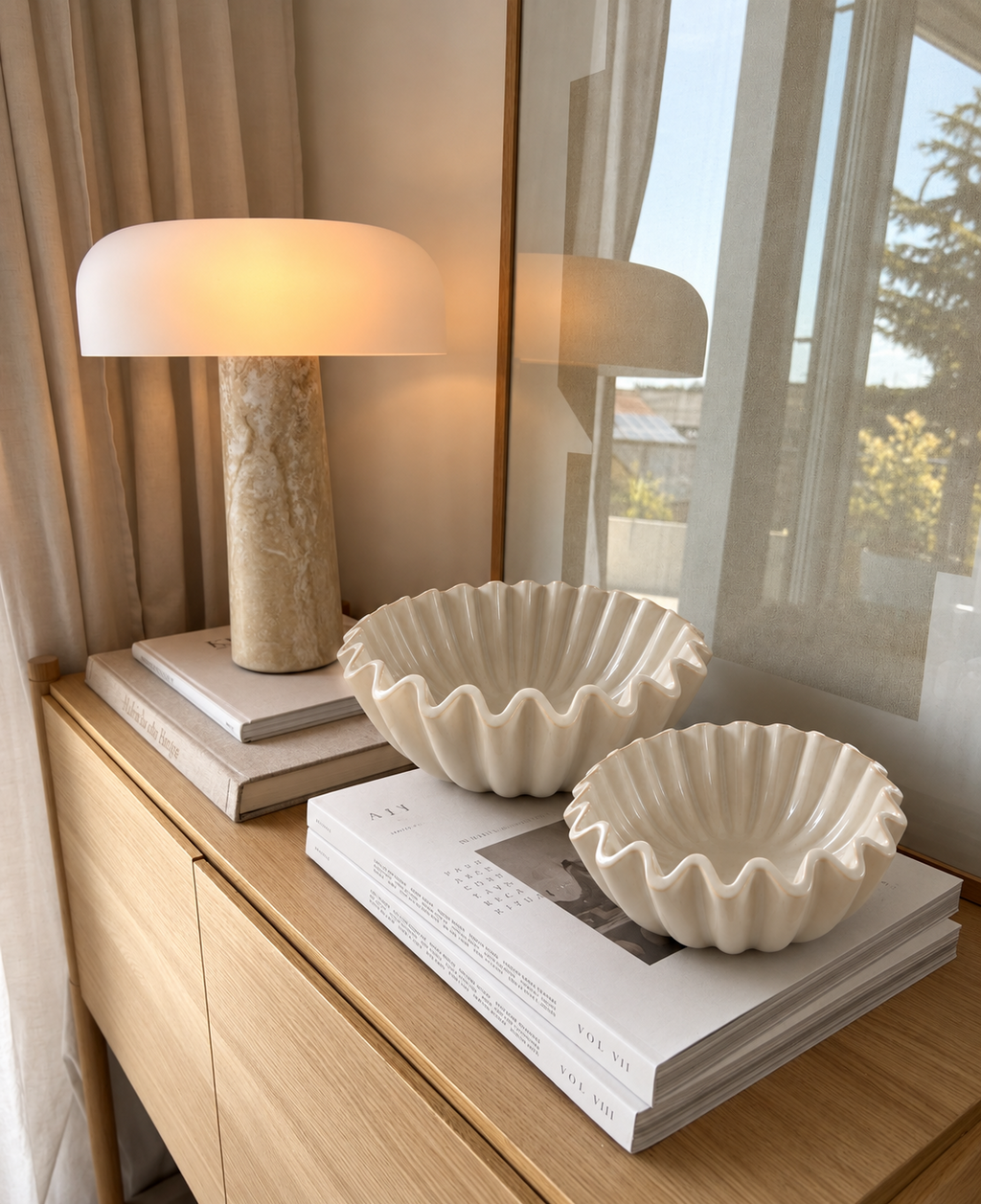 ULTIME! -50% 🍂Ciotola decorativa ATENE - 2 misure