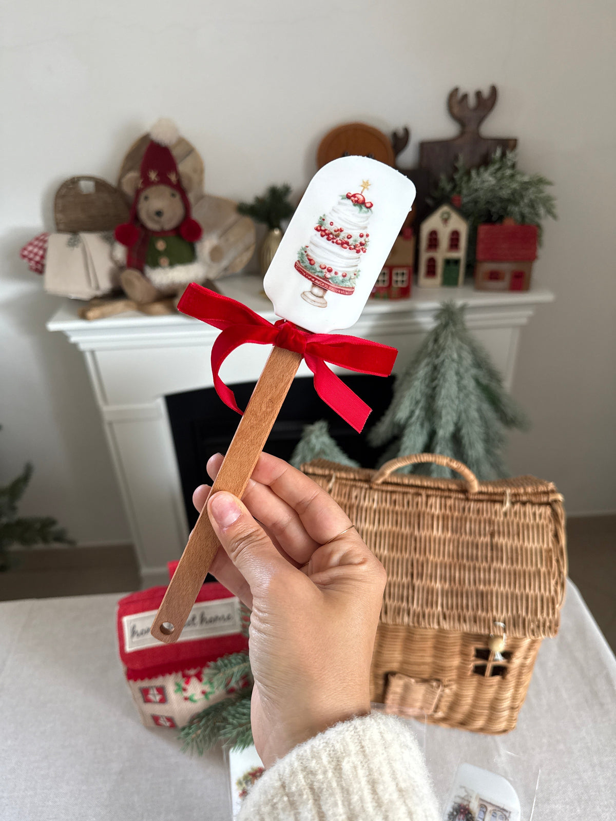 Spatoline XMAS BAKERY🧁🎅🏻✨ da personalizzare - 2 varianti