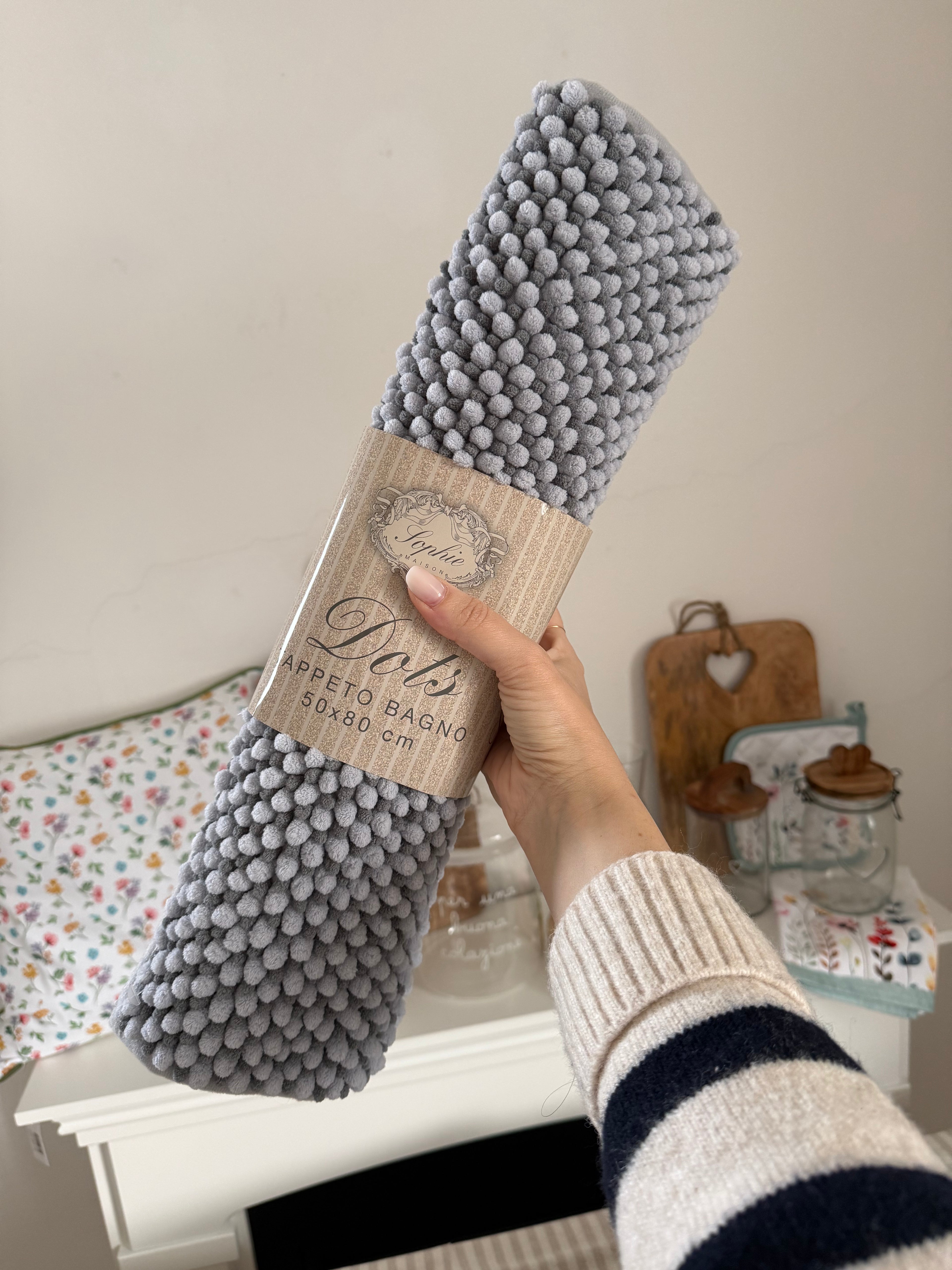 Nuovo tappeto bagno DOTS - 4 colori