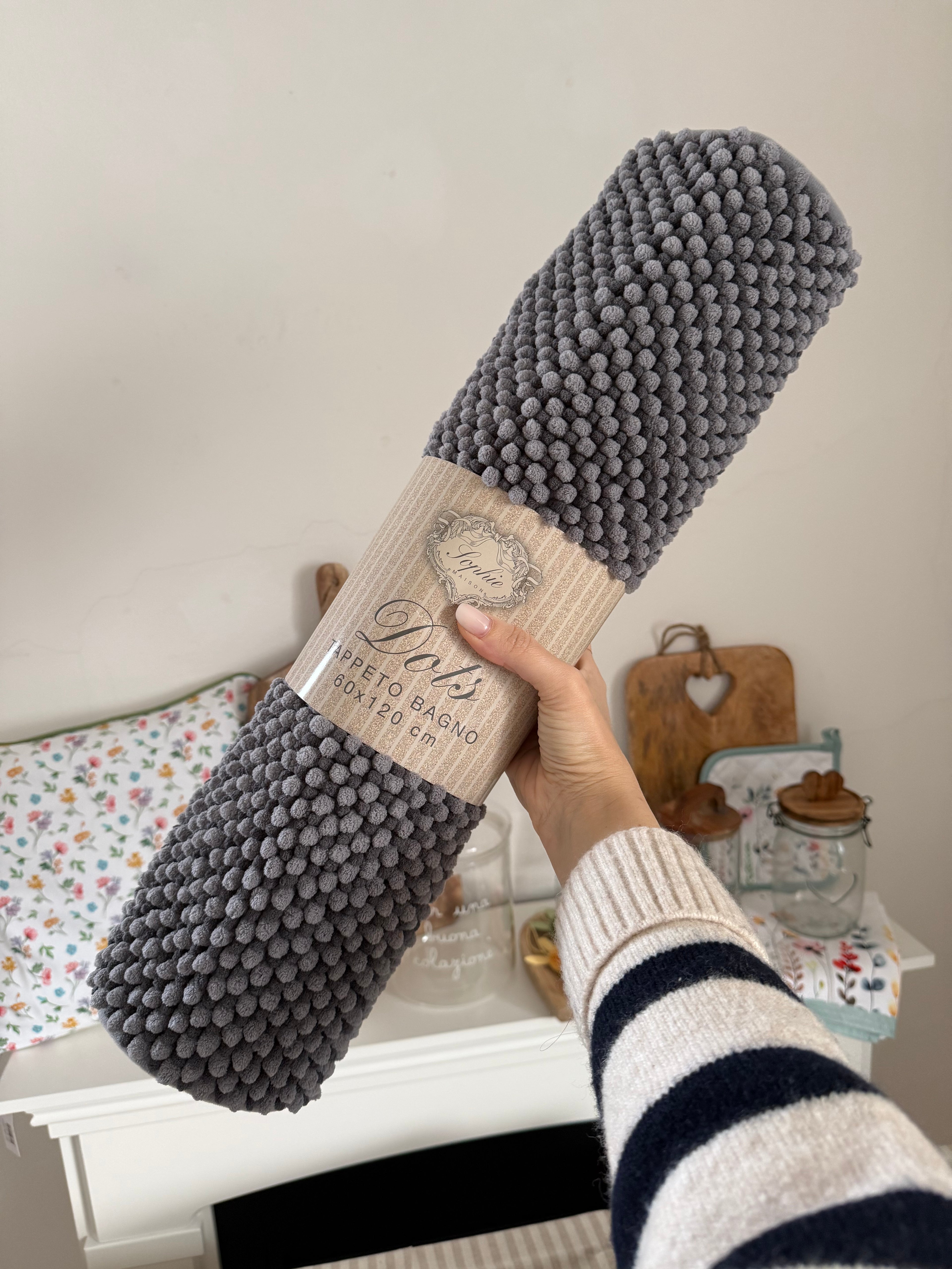 Nuovo tappeto bagno DOTS - 4 colori