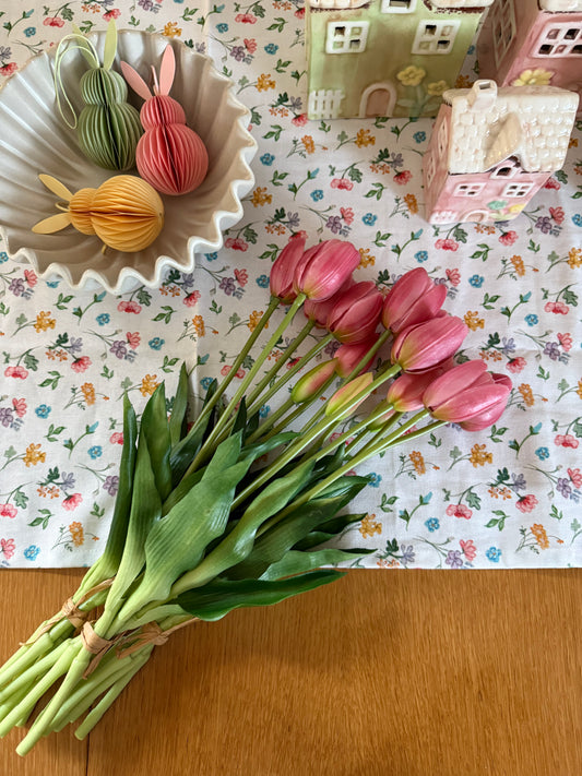 Mazzo di TULIPANI DEEP ROSE 🌷