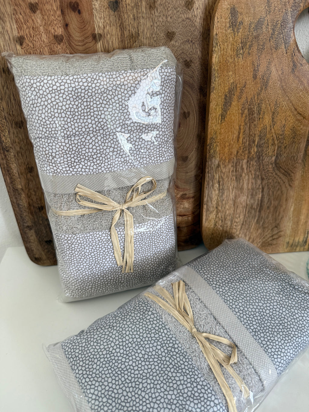 Coppia spugne viso + ospite SIMIL BORBONESE