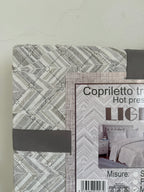Copriletto trapuntato LIGHT - matrimoniale