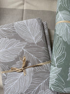 Telo arredo / Copriletto matrimoniale NATURA in piquet di cotone