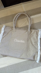 Borsa spiaggia SUMMER ☀️personalizzabile