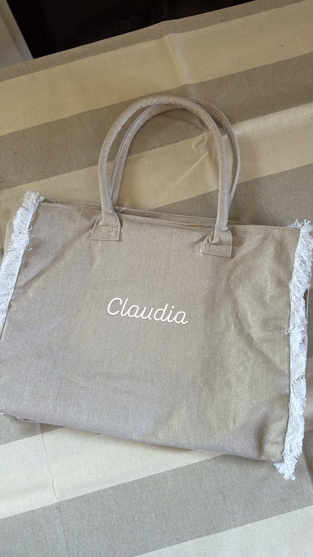 Borsa spiaggia SUMMER ☀️personalizzabile
