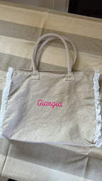 Borsa spiaggia SUMMER ☀️personalizzabile
