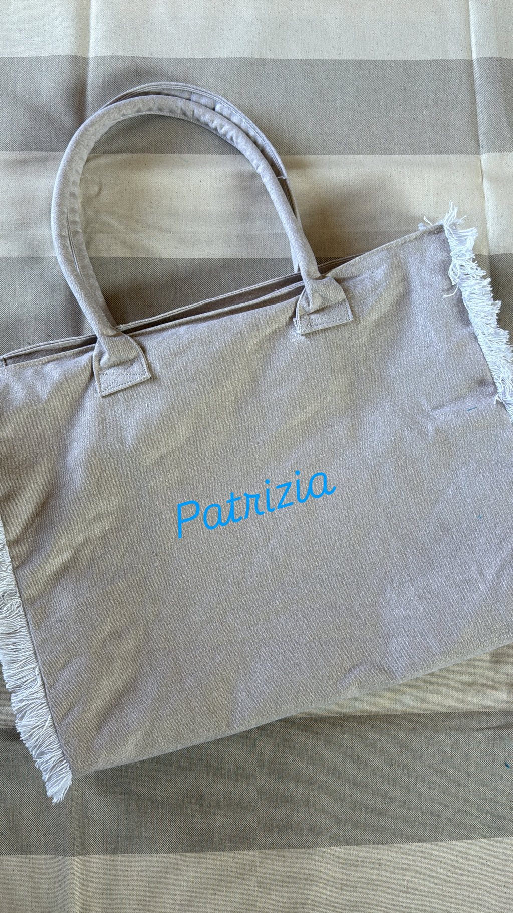 Borsa spiaggia SUMMER ☀️personalizzabile