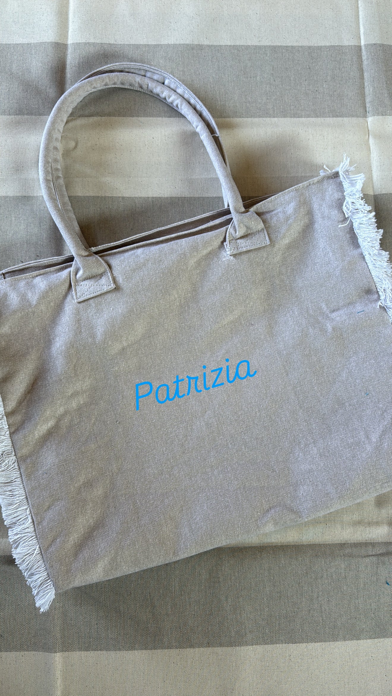 Borsa spiaggia SUMMER ☀️personalizzabile