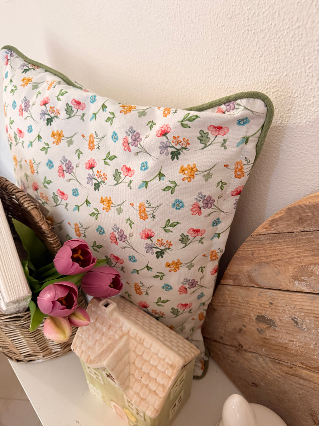 Cuscino FLOWERS 100% cotone