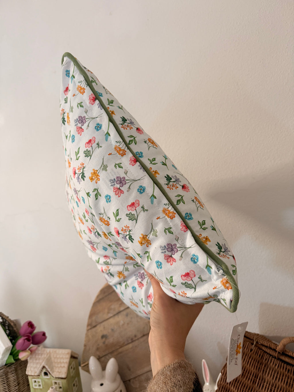 Cuscino FLOWERS 100% cotone