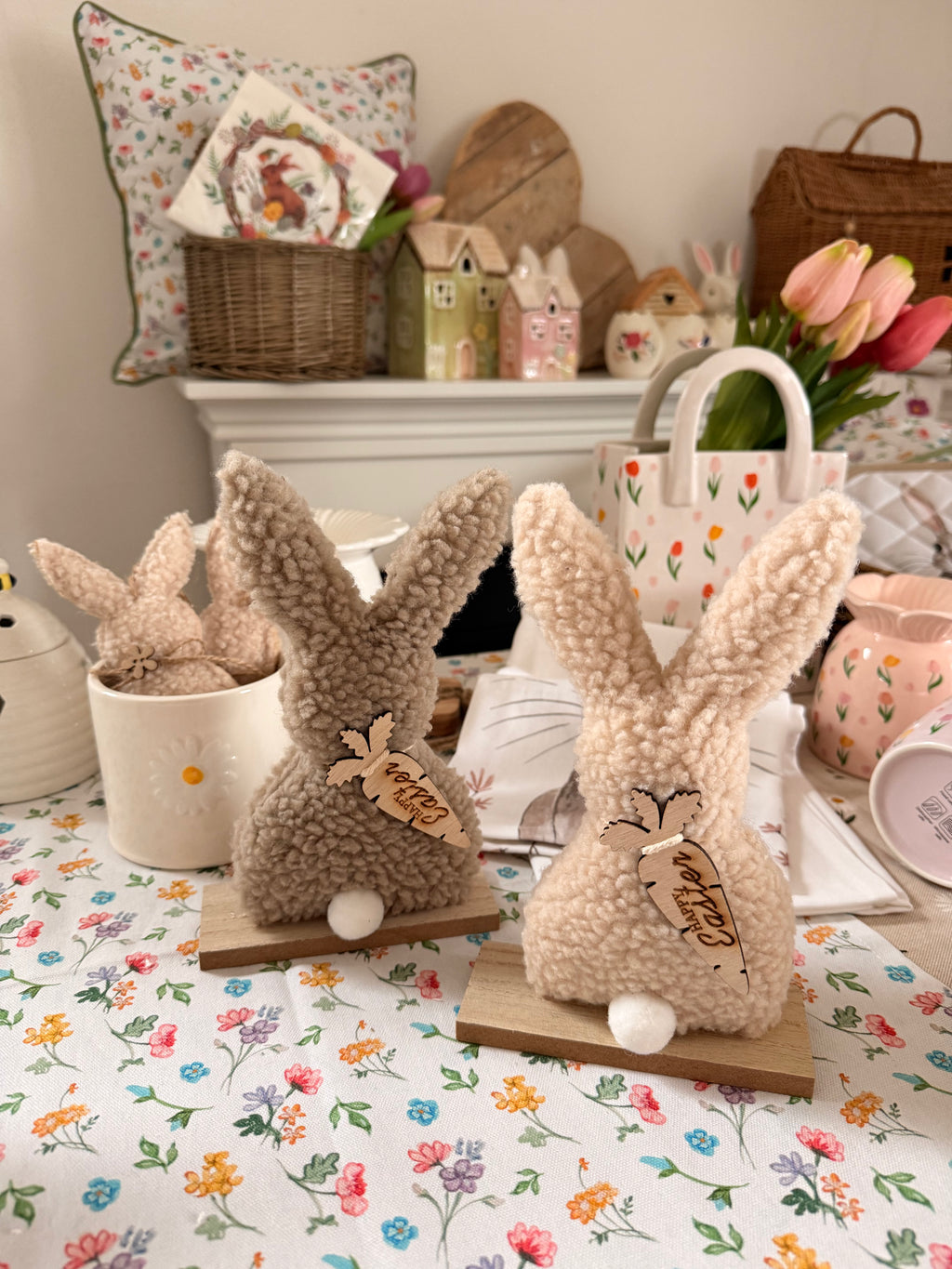Coniglietti BUNNY morbidosi da appoggiare