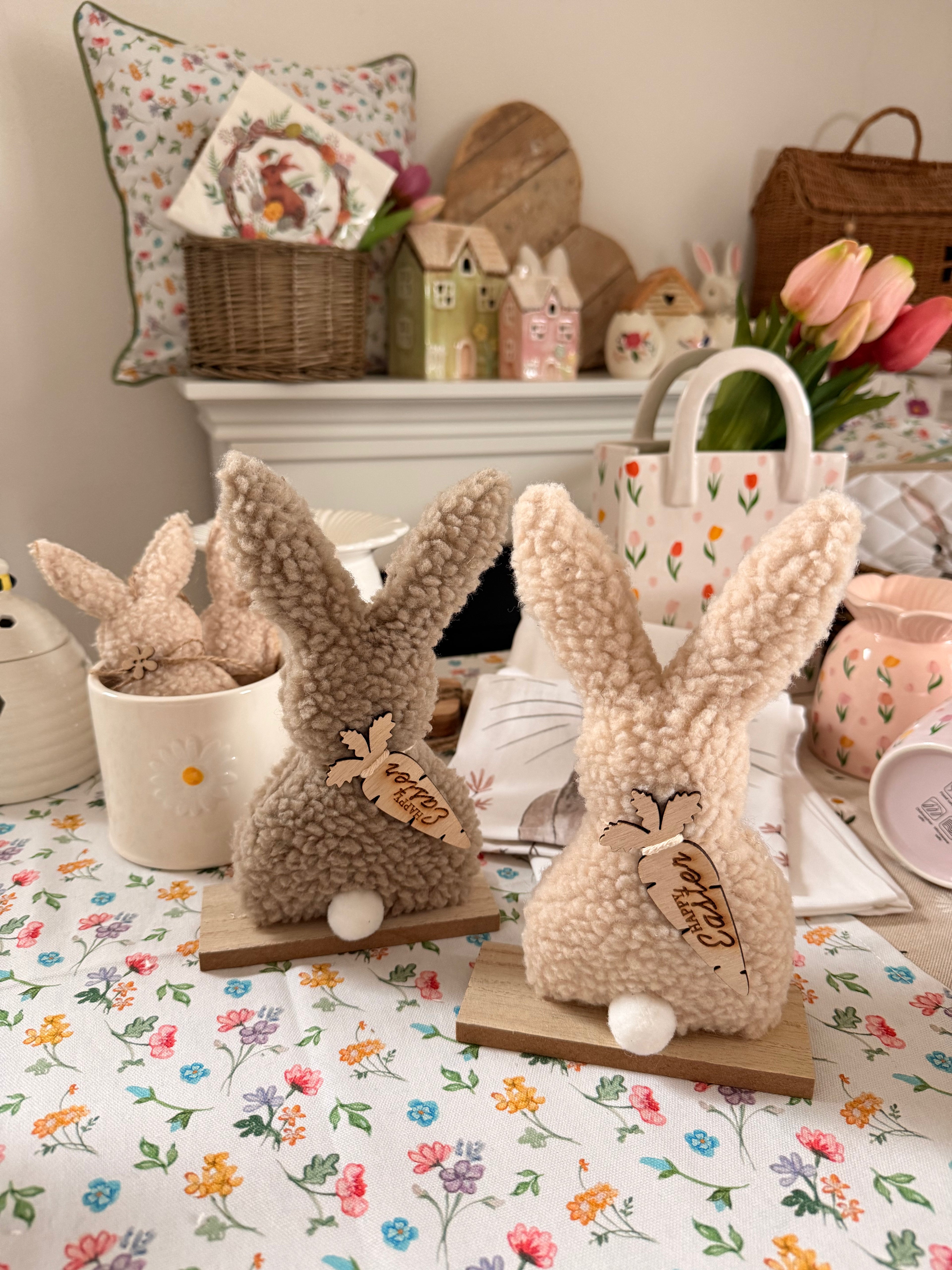 Coniglietti BUNNY morbidosi da appoggiare