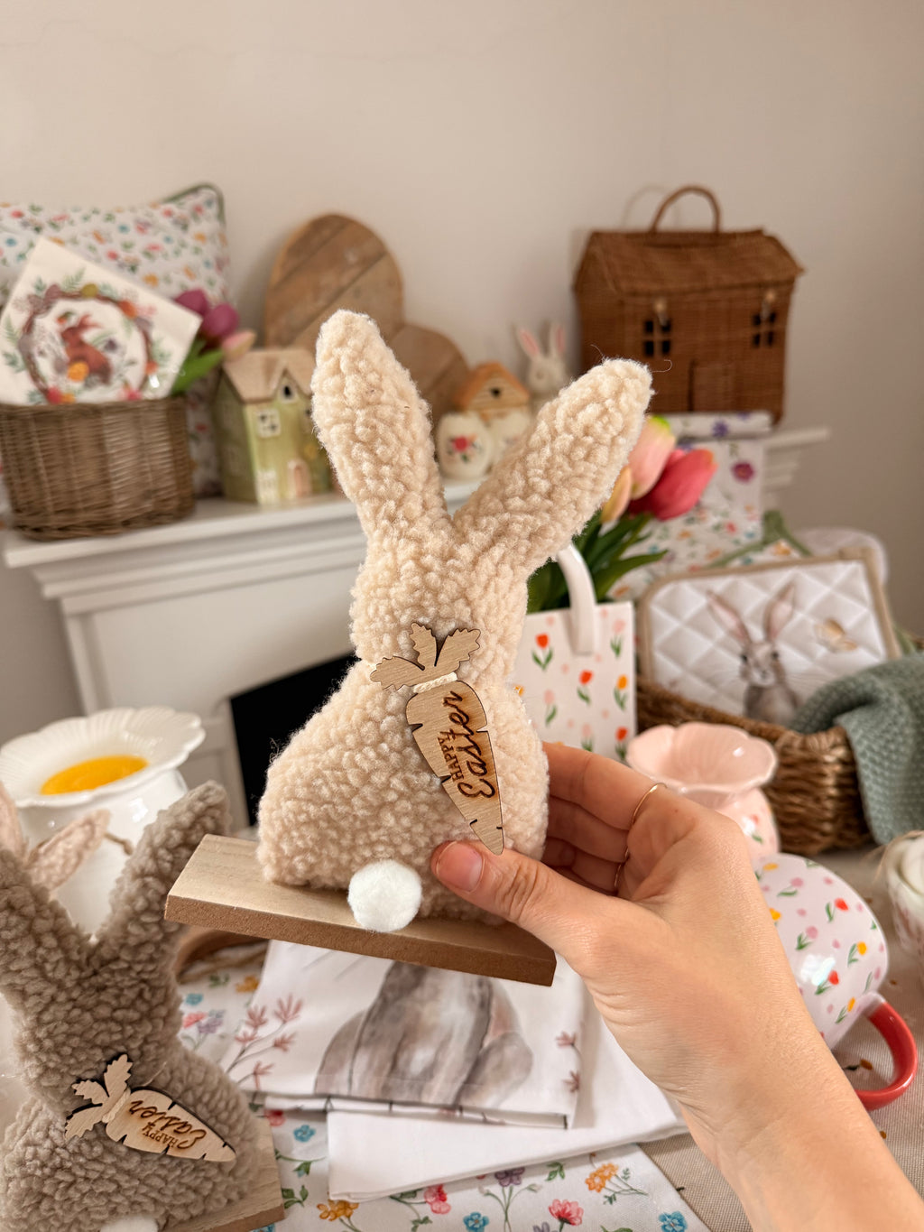 Coniglietti BUNNY morbidosi da appoggiare