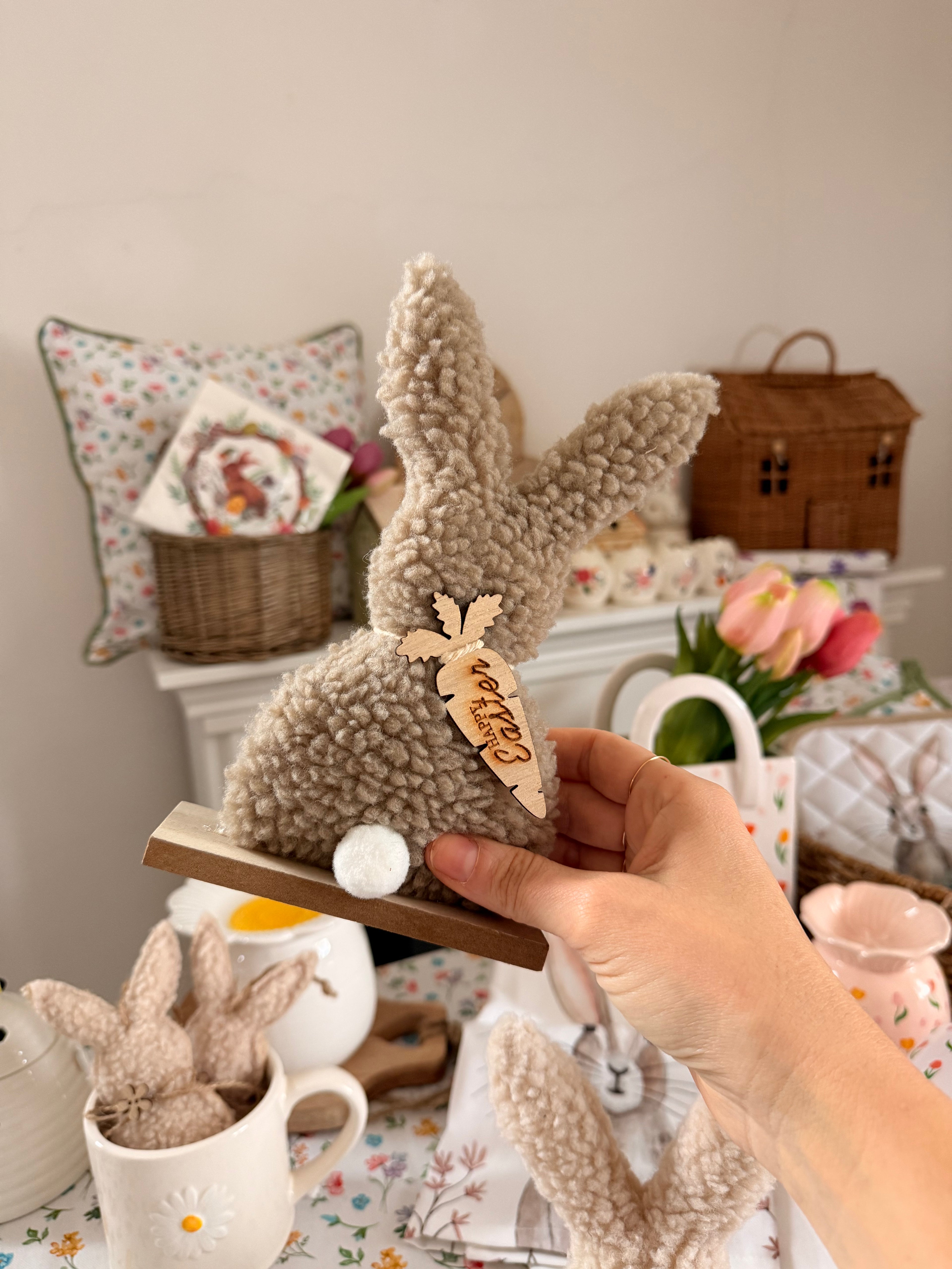 Coniglietti BUNNY morbidosi da appoggiare