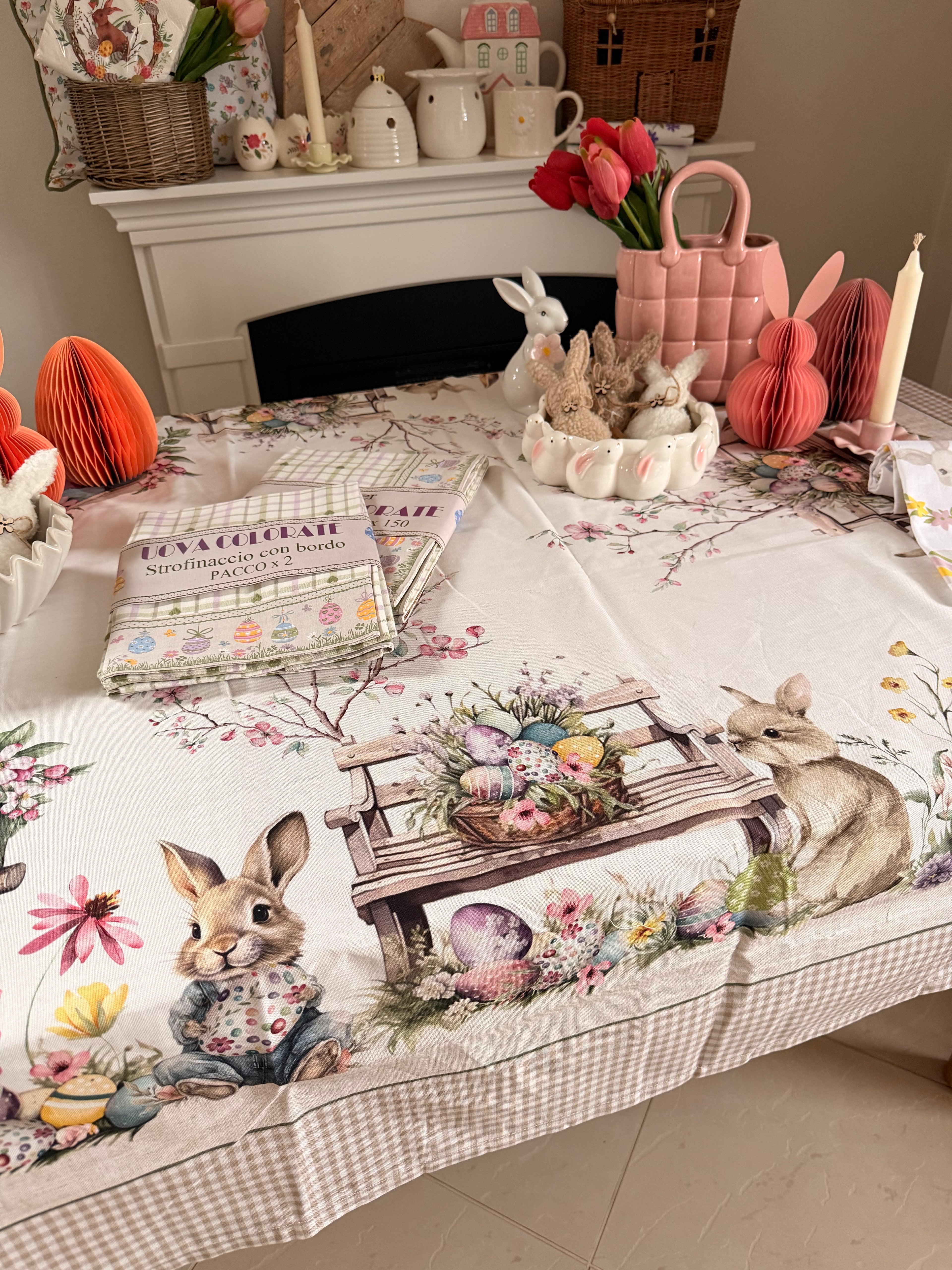 Tovaglia SOFT BUNNY in stampa digitale