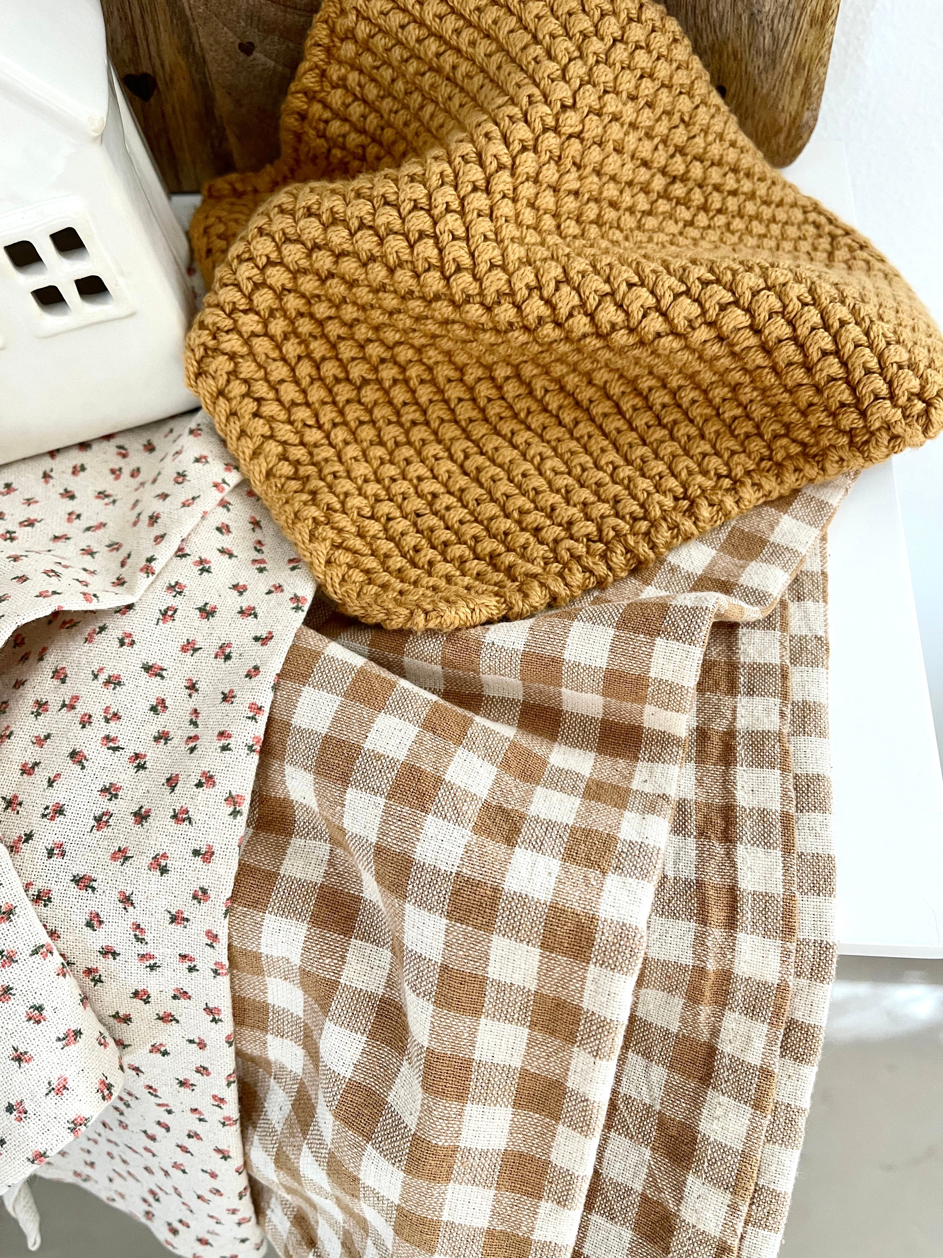 Strofinaccio Vichy + Presina YELLOW