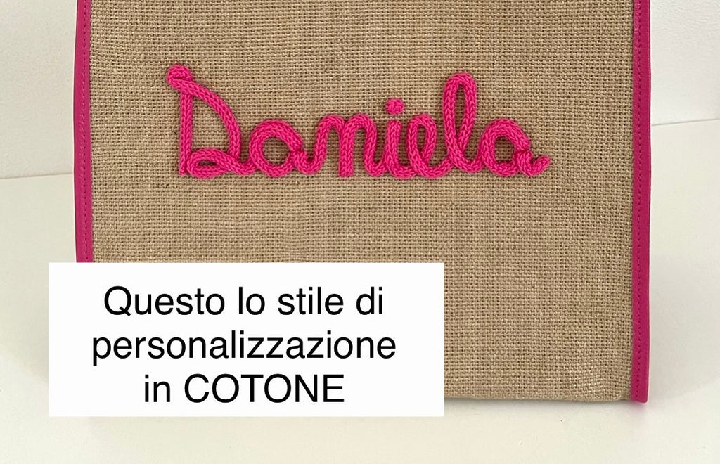 TAORMINA BAG ☀️ - personalizzabile