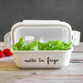Contenitore in gres METTO IN FRIGO - tg. M