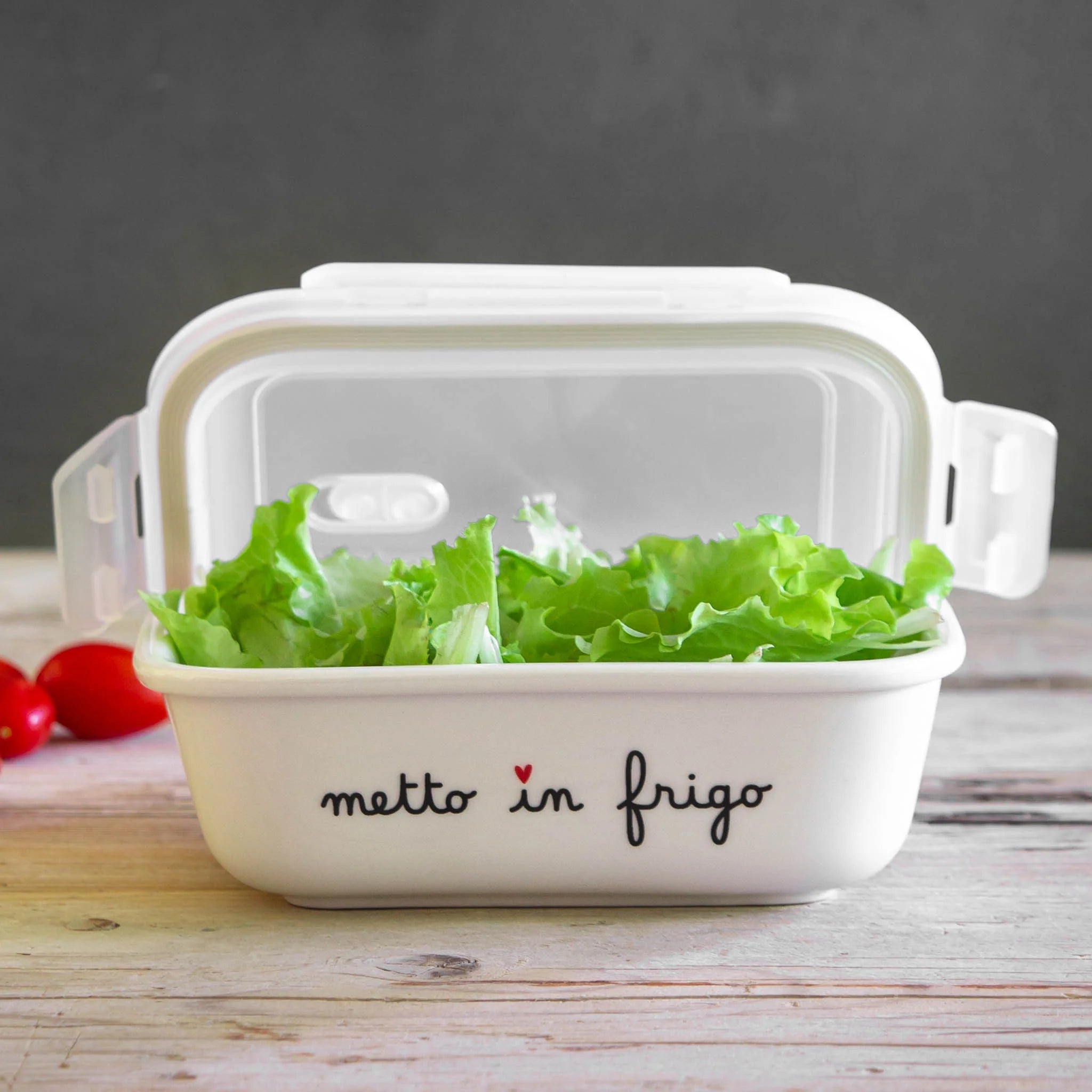 Contenitore in gres METTO IN FRIGO - tg. M