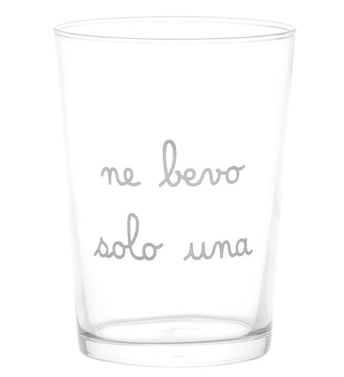 Bicchiere NE BEVO SOLO UNA 50cl