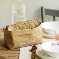 PORTA PANE/GRISSINI in cellulosa con cuoricini PANE IN TAVOLA