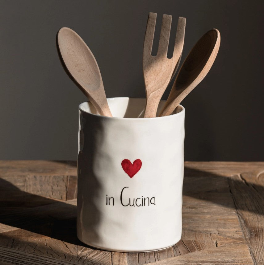 Maxi Portamestoli in gres - IN CUCINA con CUORE