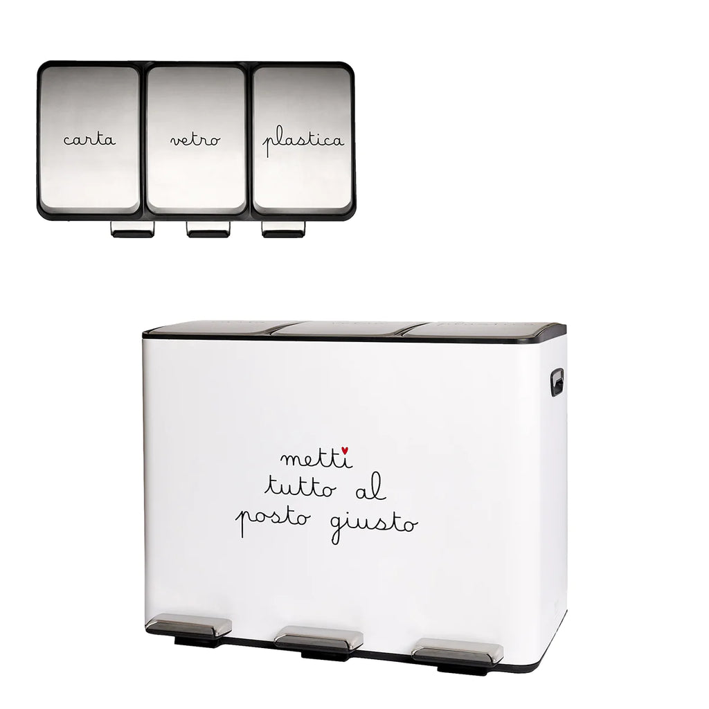 Pattumiera METTI TUTTO AL POSTO GIUSTO