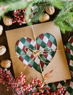 Set 2 strofinacci WINTER con pack a cuore