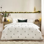 Set Copripiumino matrimoniale WHITE XMAS double face