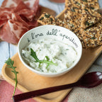 Set 2 coppette E' L'ORA DELL'APERITIVO d12,5 cm (PICCOLE)