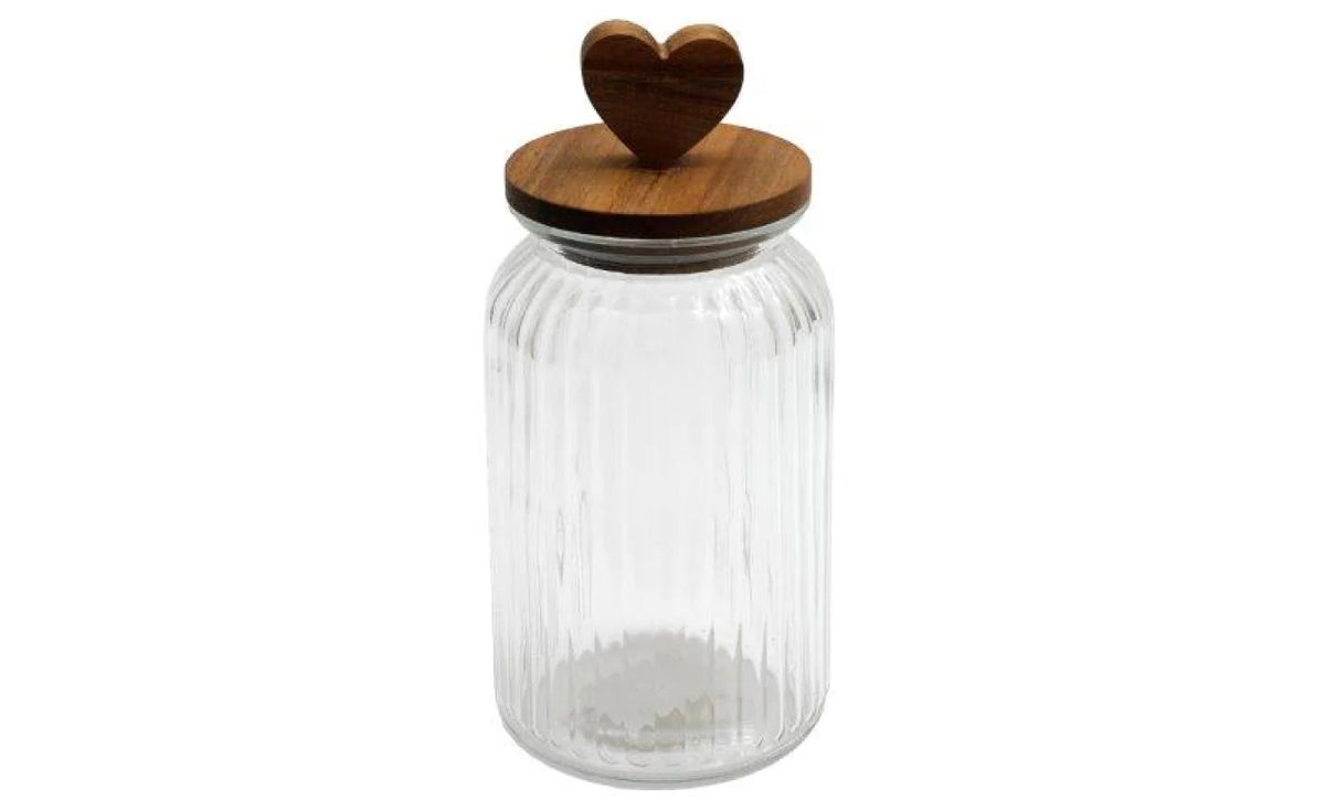 Barattolo in vetro da 963,9 g con coperchi ermetici in legno di bambù, set di contenitori per alimenti vintage per cucina, dispensa, zucchero, farina, caramelle, tè, chicchi di caffè, avena, cestino Barattolo in vetro da 963,9 g con coperchi ermetici in legno di bambù, set di contenitori per alimenti vintage per cucina, dispensa, zucchero, farina, caramelle, tè, chicchi di caffè, avena, cestino