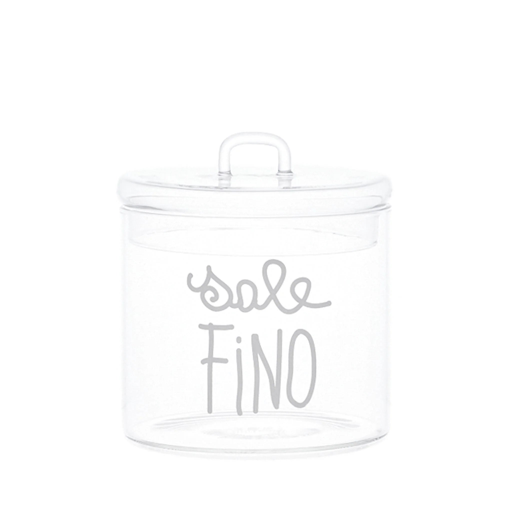 Barattolo in vetro borosilicato SALE FINO