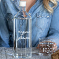Bottiglia ACQUA FRESCA in vetro borosilicato