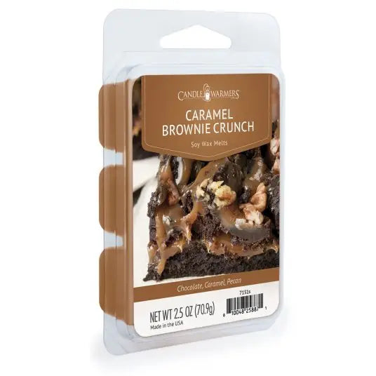 Cera di soia profumata BROWNIES CRUNCH AL CARAMELLO 70 g