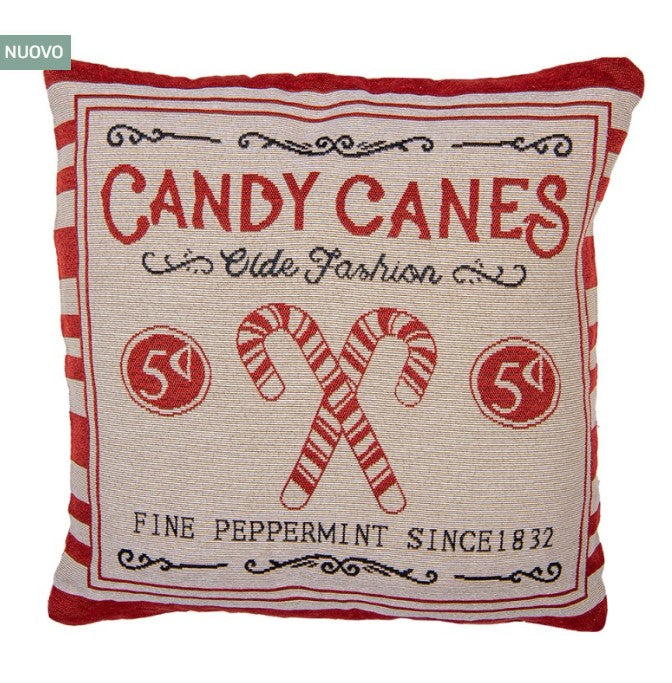 Cuscino COOKIES & CANDY CANE - venduti singolarmente