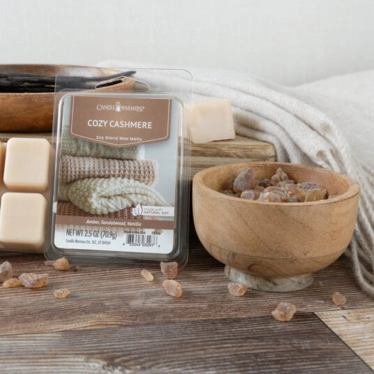 Cera di soia profumata COZY CASHMERE 70g