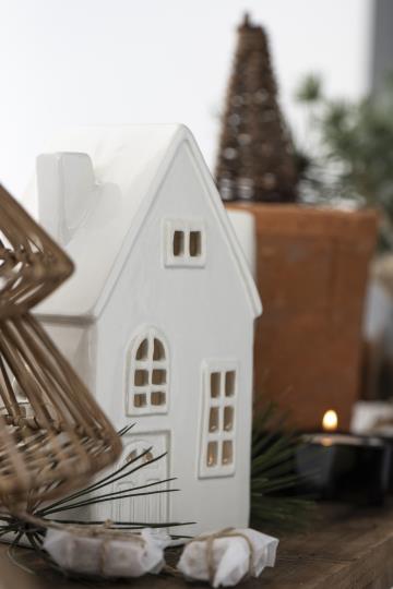 COTTAGE porta tealight/incenso - 2 varianti