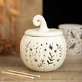 Bruciatore oli profumati / cera di soia CREAM FOLK PUMPKIN in 2 colori