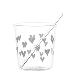Bicchierini da CAFFE' in vetro borosilicato - 5 varianti