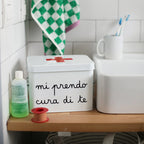 Scatola medicine 💊 in acciaio verniciato MI PRENDO CURA DI TE