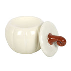 Bruciatore oli profumati / cera di soia CURLY PUMPKIN bianca