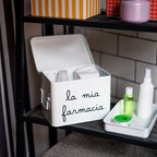 Scatola medicine 💊 in acciaio verniciato LA MIA FARMACIA