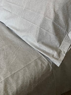 Completo letto matrimoniale simil BORBONESE in FLANELLA - 2 colori